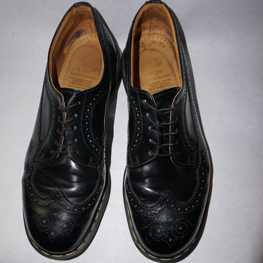 Dr. Martens Wingtip Oxford Black US M 12 UK 11